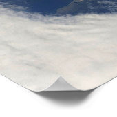 Vulkanausbruch Poster (Ecke)