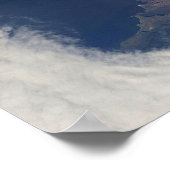 Vulkanausbruch Poster (Ecke)