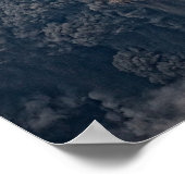 Vulkanausbruch Poster (Ecke)