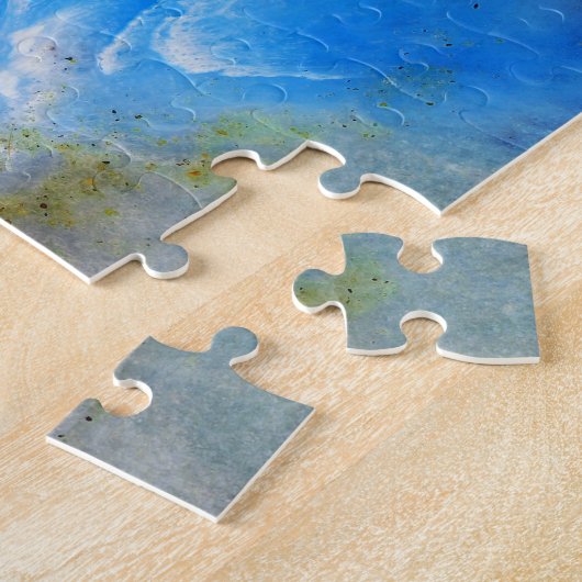 Vulkanausbruch Puzzle (Seite)