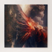 Vulkanausbruch Puzzle (Horizontal)