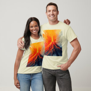 Vulkanausbruch: Rohkraft T-Shirt