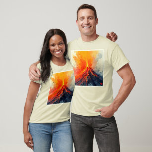 Vulkanausbruch: Rohkraft T-Shirt