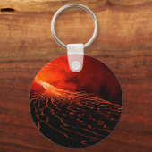 Vulkanausbruch Schlüsselanhänger (Rückseite)