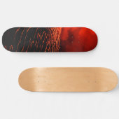 Vulkanausbruch Skateboard (Horizontal)