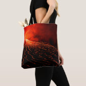 Vulkanausbruch Tasche (Von Nahem)