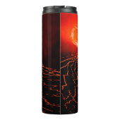Vulkanausbruch Thermosbecher (Rückseite)