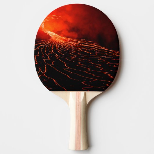 Vulkanausbruch Tischtennis Schläger (Vorderseite)