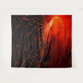 Vulkanausbruch Wandteppich (Vorderseite (Horizontal))