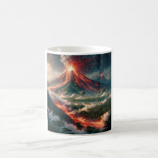 Vulkanausbrüche Kaffeetasse