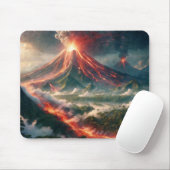 Vulkanausbrüche Mousepad (Mit Mouse)