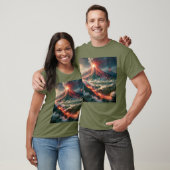 Vulkanausbrüche T-Shirt (Unisex)