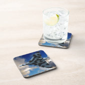 Vulkanbomber Getränkeuntersetzer (Rechte Seite)