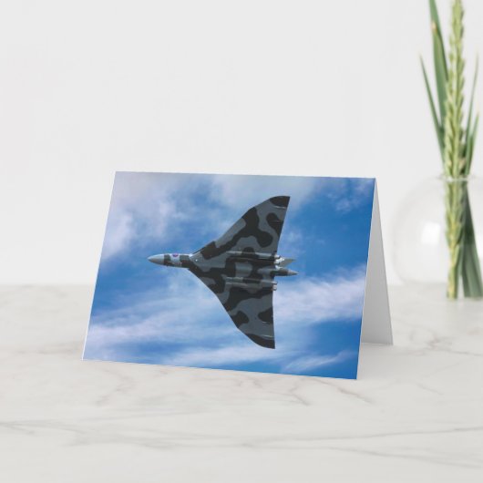 Vulkanbomber Karte (Vorderseite)