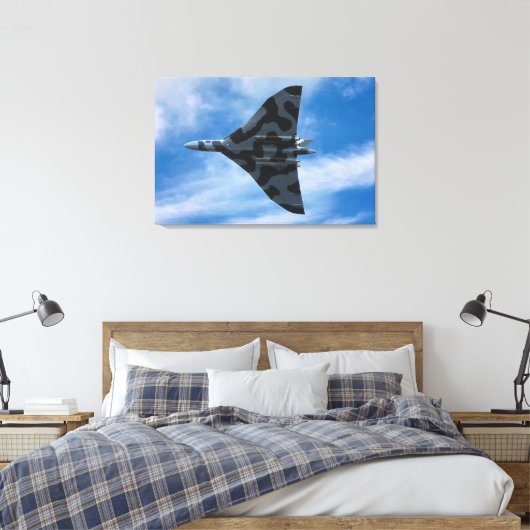 Vulkanbomber Leinwanddruck (Insitu (Schlafzimmer))