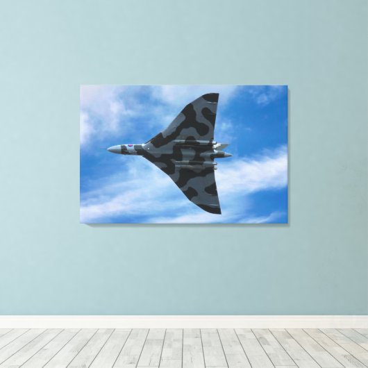 Vulkanbomber Leinwanddruck (Insitu (Holzboden))