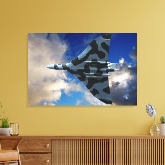Vulkanbomber Leinwanddruck (Insitu (Wohnzimmer))