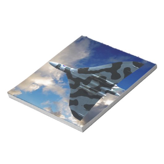 Vulkanbomber Notizblock (Rotiert)