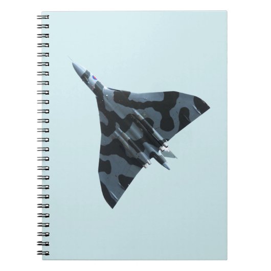 Vulkanbomber Notizblock (Vorderseite)