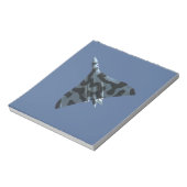 Vulkanbomber Notizblock (Rotiert)