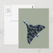 Vulkanbomber Postkarte (Vorne/Hinten)