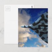 Vulkanbomber Postkarte (Vorne/Hinten)