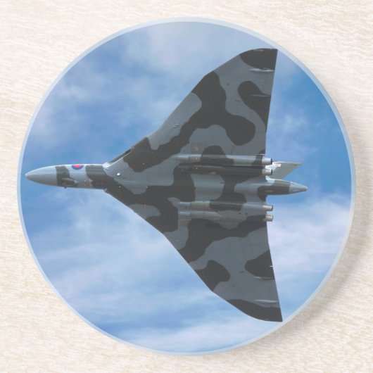Vulkanbomber Sandstein Untersetzer (Vorne)