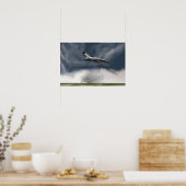 Vulkanbomber starten poster (Küche)