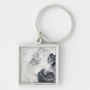 Vulkane auf der zentralen Halbinsel Kamtschatka Schlüsselanhänger