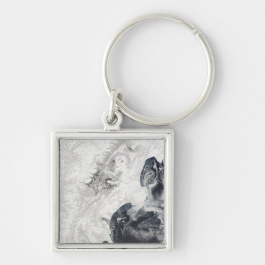 Vulkane auf der zentralen Halbinsel Kamtschatka Schlüsselanhänger (Vorne)