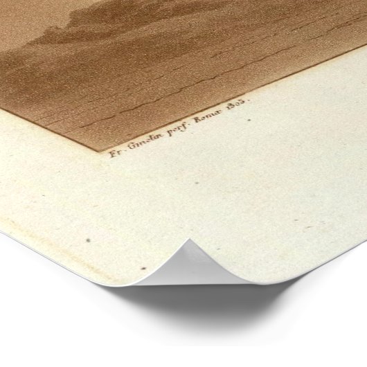 Vulkane aus Mexiko-Stadt Poster (Ecke)