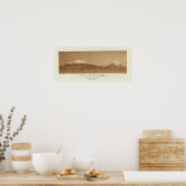 Vulkane aus Mexiko-Stadt Poster (Küche)