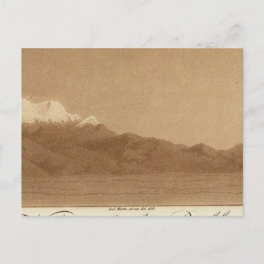 Vulkane aus Mexiko-Stadt Postkarte (Vorderseite)