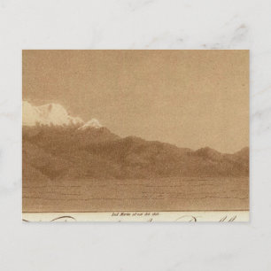 Vulkane aus Mexiko-Stadt Postkarte