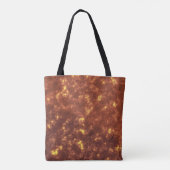 Vulkane heiße Lavaoberfläche Tasche (Rückseite)