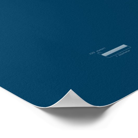 Vulkane in Washington Poster (Ecke)