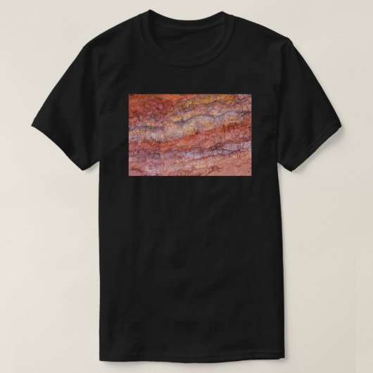 Vulkane Paint To Nature Art Schönheit T-Shirt (Design vorne)