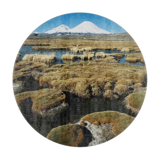 Vulkane Payachalas Schneidebrett (Vorderseite)