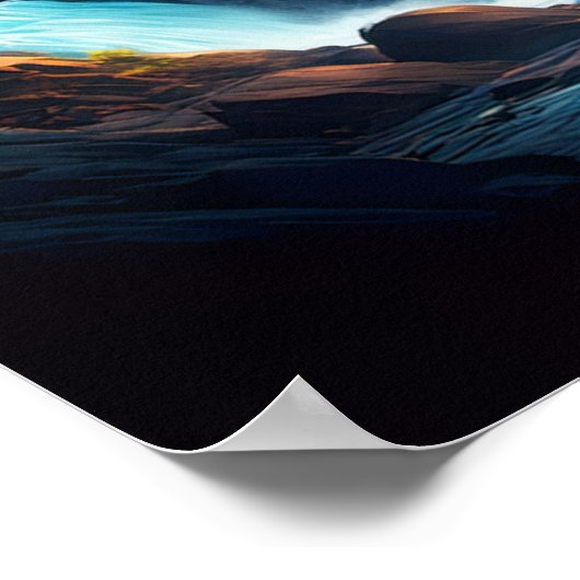 Vulkane Ruhe, der schlafende Riese Poster (Ecke)