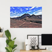 Vulkane von Tongariro Poster (Heimbüro)