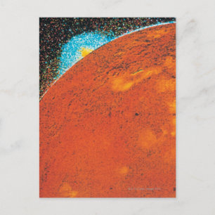 Vulkanexplosion auf Io Postkarte