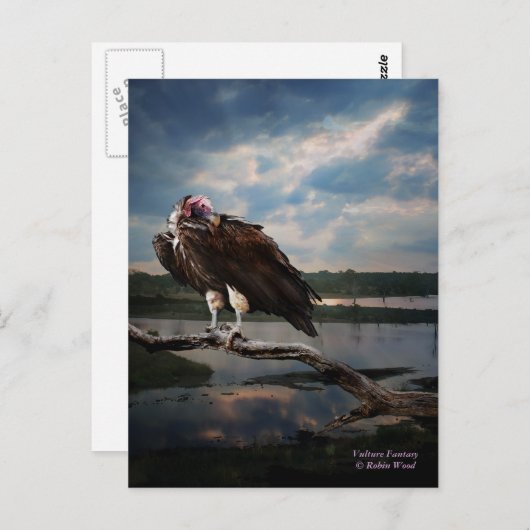 Vulkanfantasy Postkarte (Vorne/Hinten)