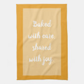 Vulkanflame - weiß geschirrtuch (Vertikal)