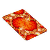 Vulkangarten - Fraktal Art Magnet (Rechte Seite)