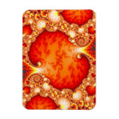 Vulkangarten - Fraktal Art Magnet (Vertikal)