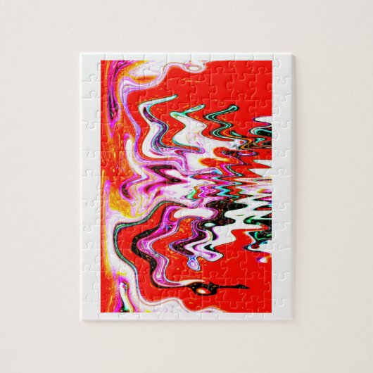 Vulkangeist Kunst Puzzle (Vertikal)