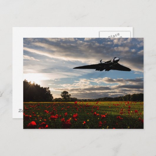 Vulkangeschichte Postkarte (Vorne/Hinten)