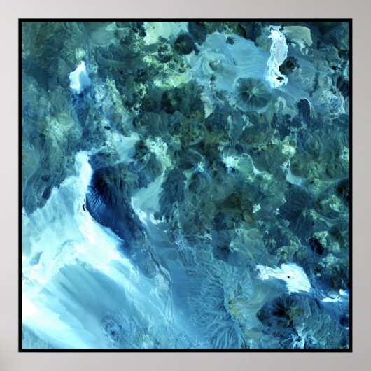 Vulkangrenze zwischen Chile und Argentinien Poster (Vorne)