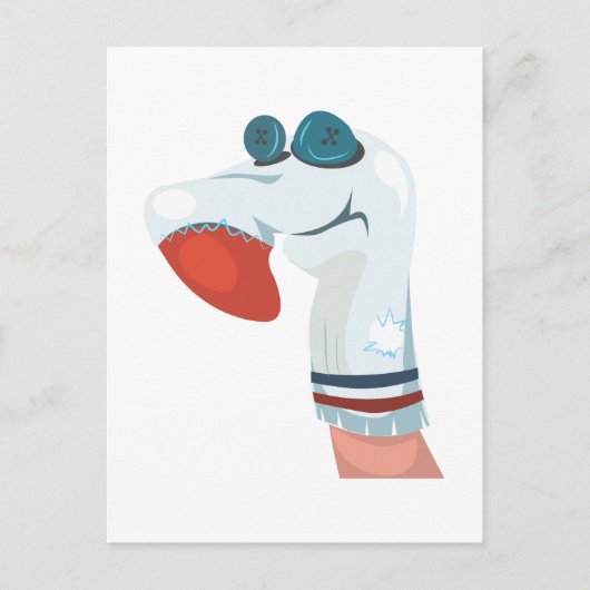 Vulkanienkopf Postkarte (Vorderseite)