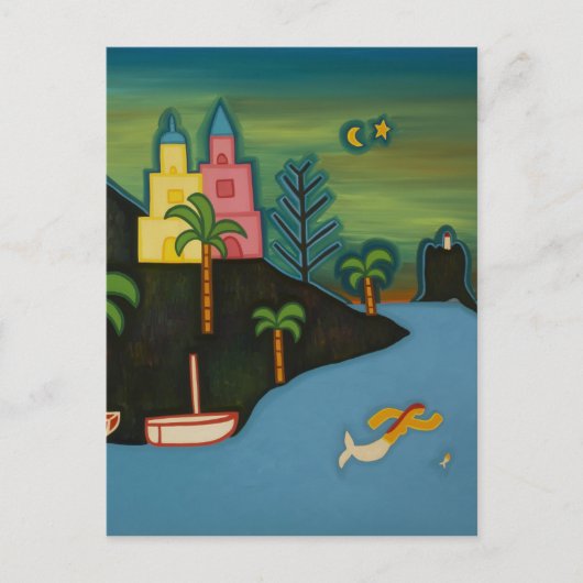 Vulkaninsel 2008 postkarte (Vorderseite)